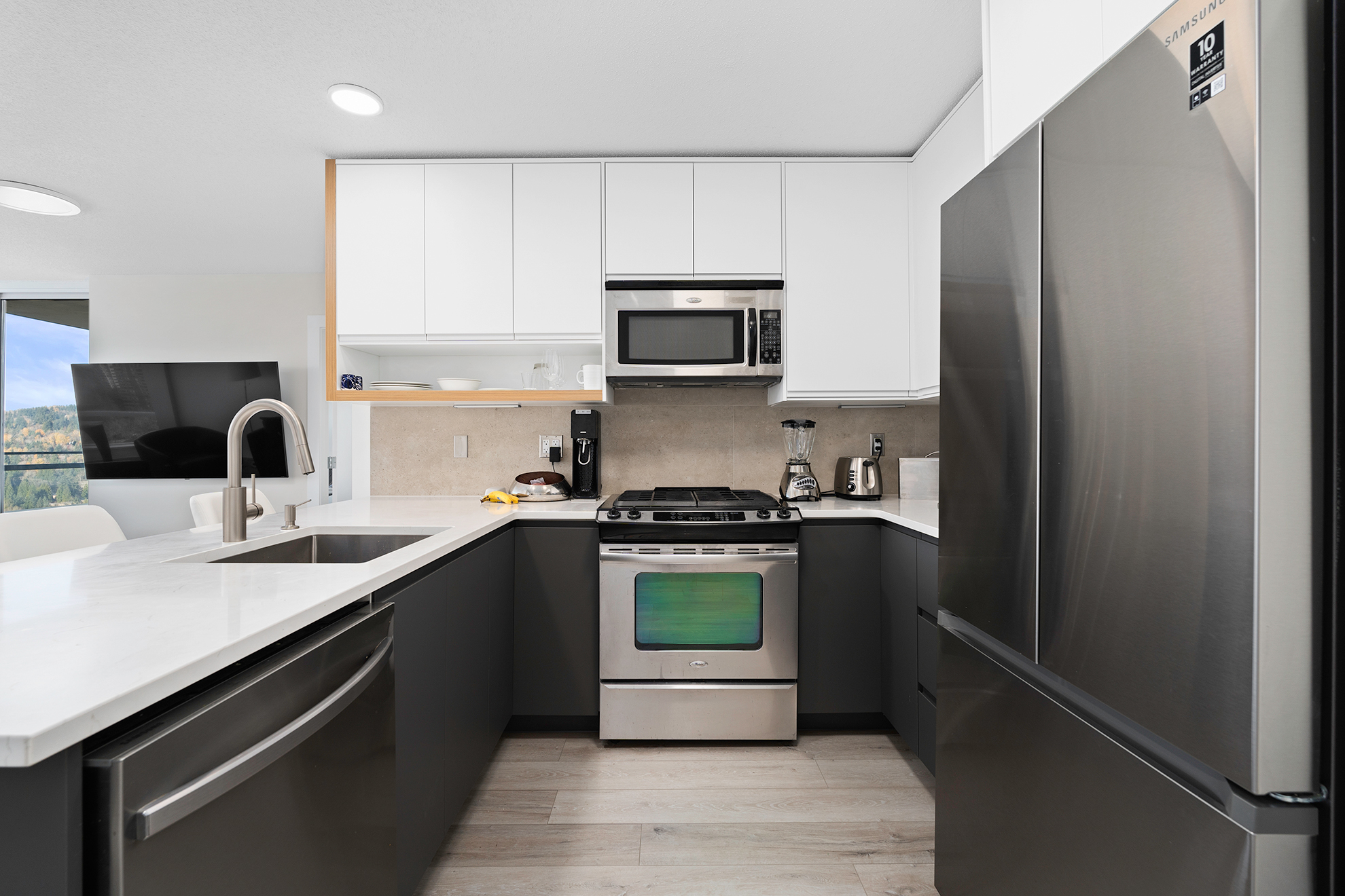 Condo Kitchen Makeover - After renovation